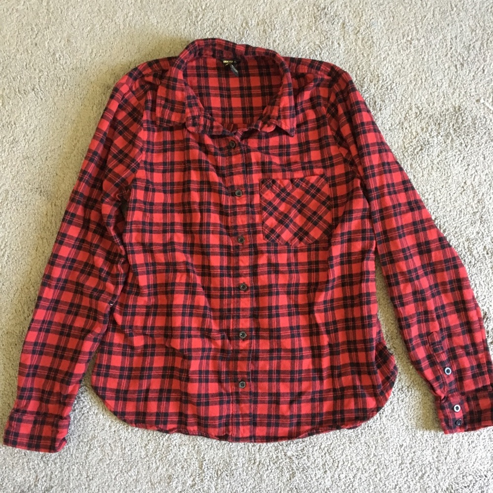 Red and black flannel